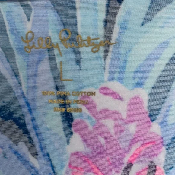 LP Daphne Dress Mr Peacock Blue Tweethearts - L - Picture 10 of 13